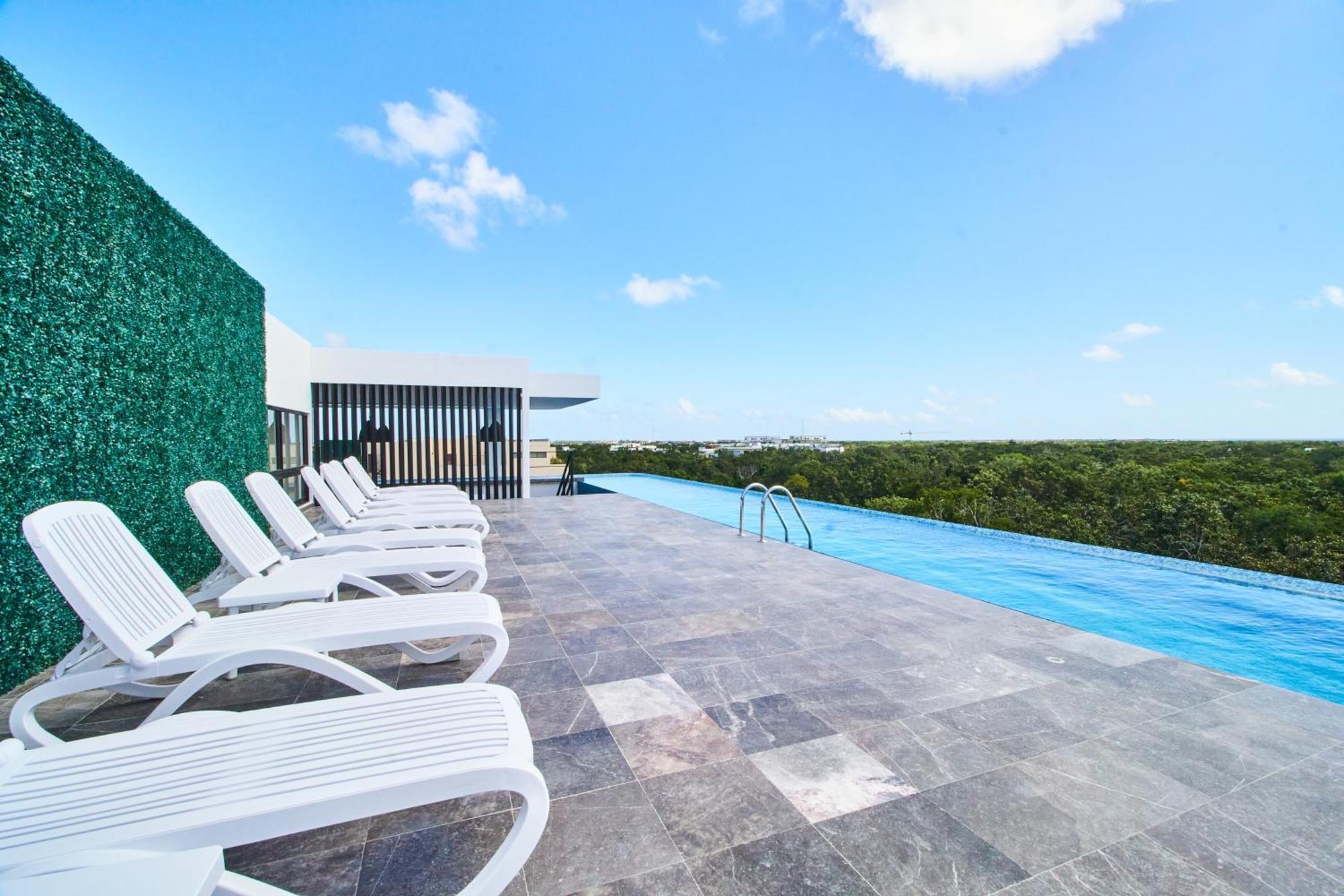 Apartament Luxury Penthouse With Private Pool In Aldea Zama Tulum Zewnętrze zdjęcie